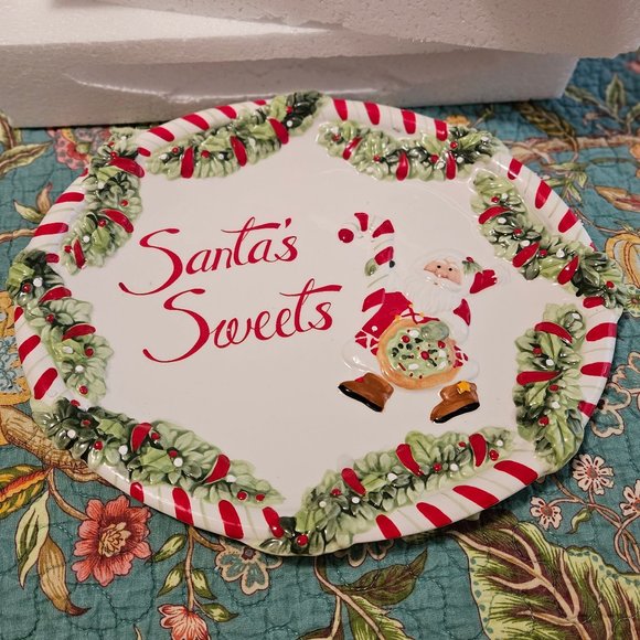 Fitz and Floyd Other - Fitz and Floyd Christmas Cookie Platter